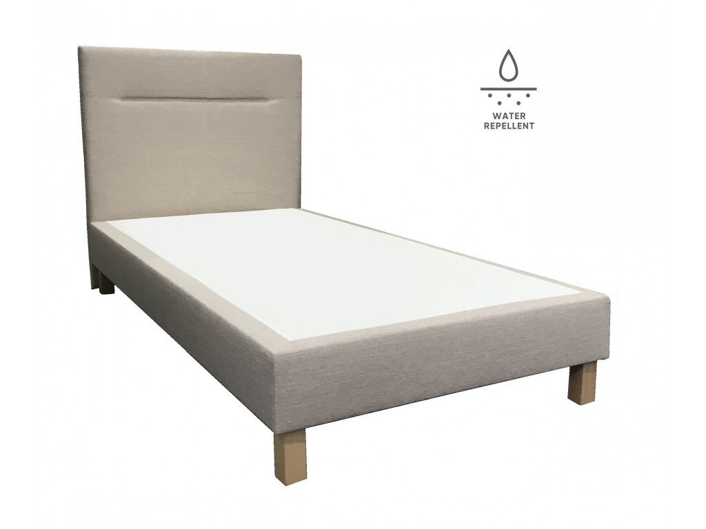 Łóżko Hotelowe z wezgłowiem Typ 2 - widok perspektywiczny