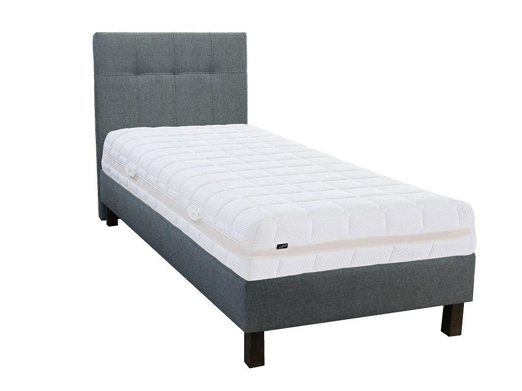 Łóżko Hotelowe z wezgłowiem - widok perspektywiczny