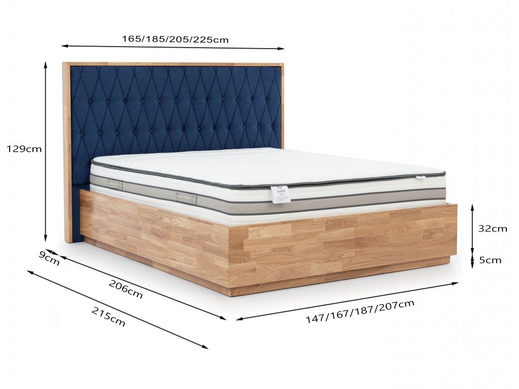 Łóżko Honey 4 Buk - dodatkowe zdjęcie produktu, szczegóły