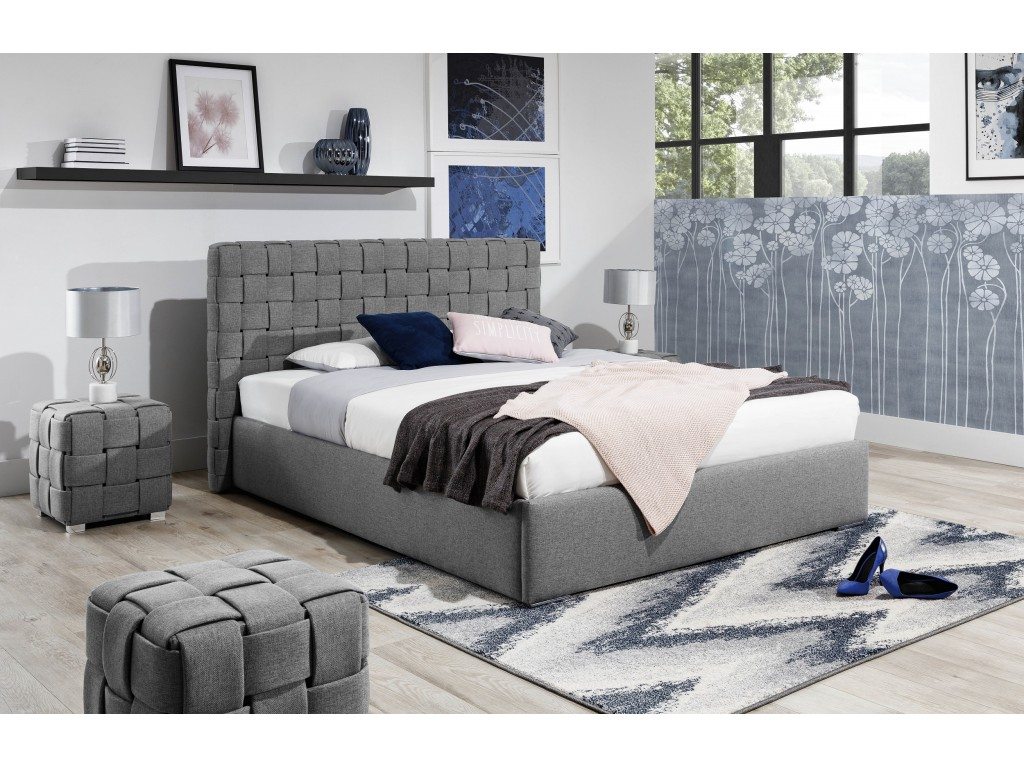 Łóżko Kris - widok perspektywiczny