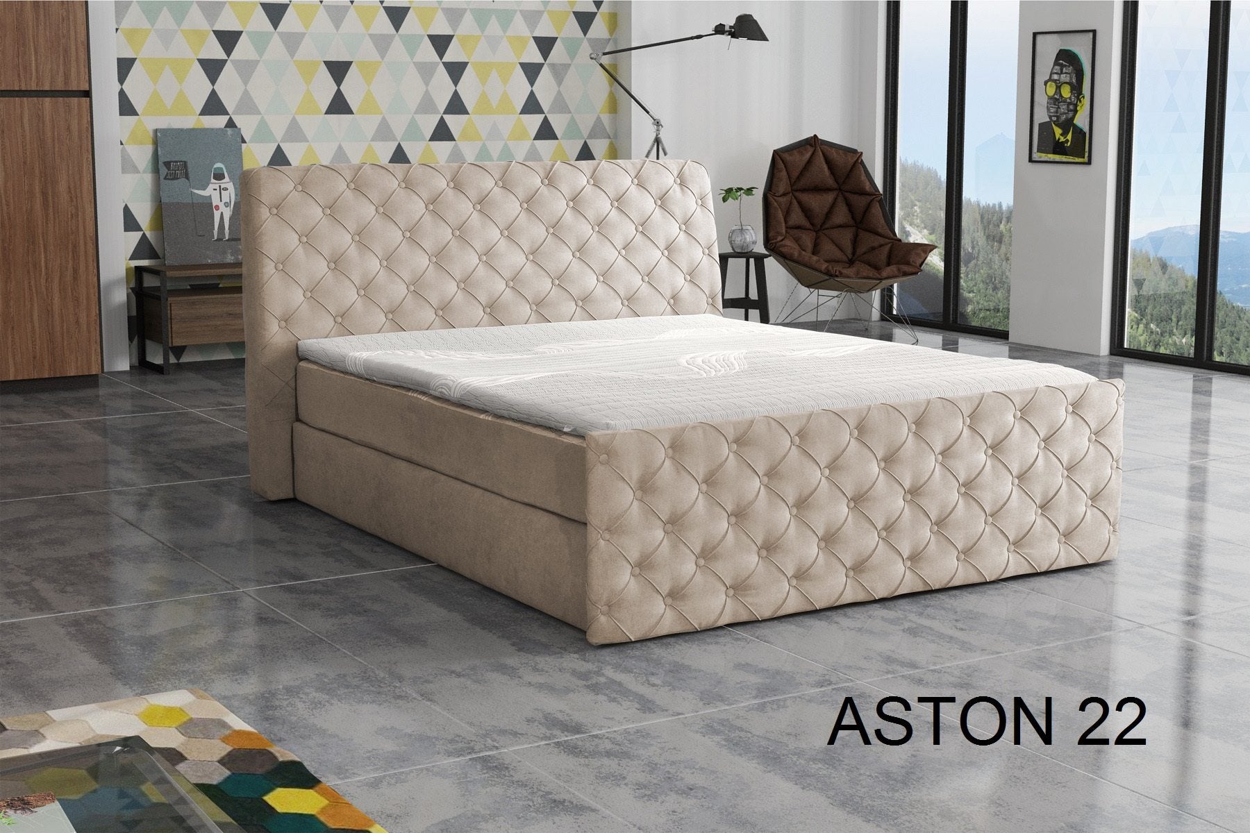 Łóżko Dorian - widok główny produktu