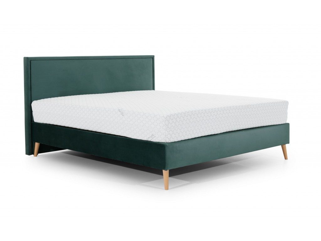 Łóżko Cejlon Kontynentalny - widok perspektywiczny