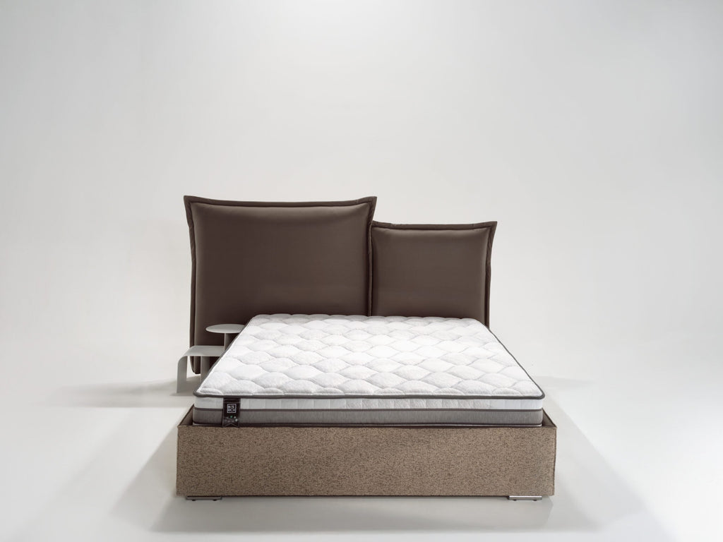 Łóżko tapicerowane Alabama z pojemnikiem dwupozycyjnym - zdjęcie 14